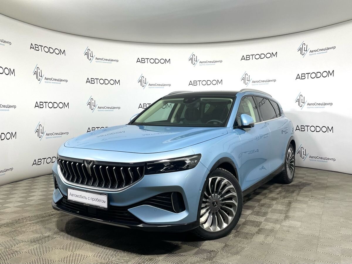 Автомобиль Voyah Free I поколение 1.5hyb AT 4WD (489 л.с.) EVR Long Range Синий 2023 с пробегом 29 474 км