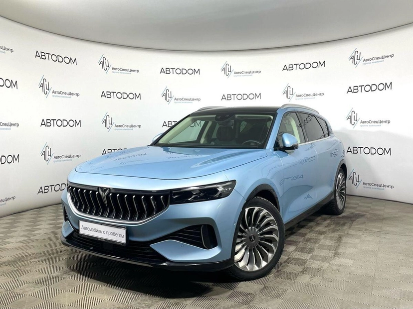 Автомобиль Voyah Free I поколение 1.5hyb AT 4WD (489 л.с.) EVR Long Range Синий 2023 с пробегом 29 474 км