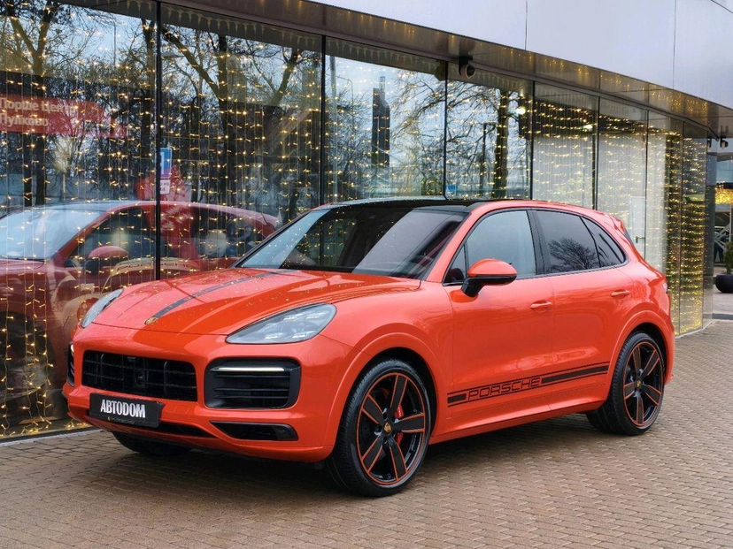 Автомобиль Porsche Cayenne III поколение GTS 4.0 AT 4WD (460 л.с.) GTS Оранжевый 2021 с пробегом 72 837 км