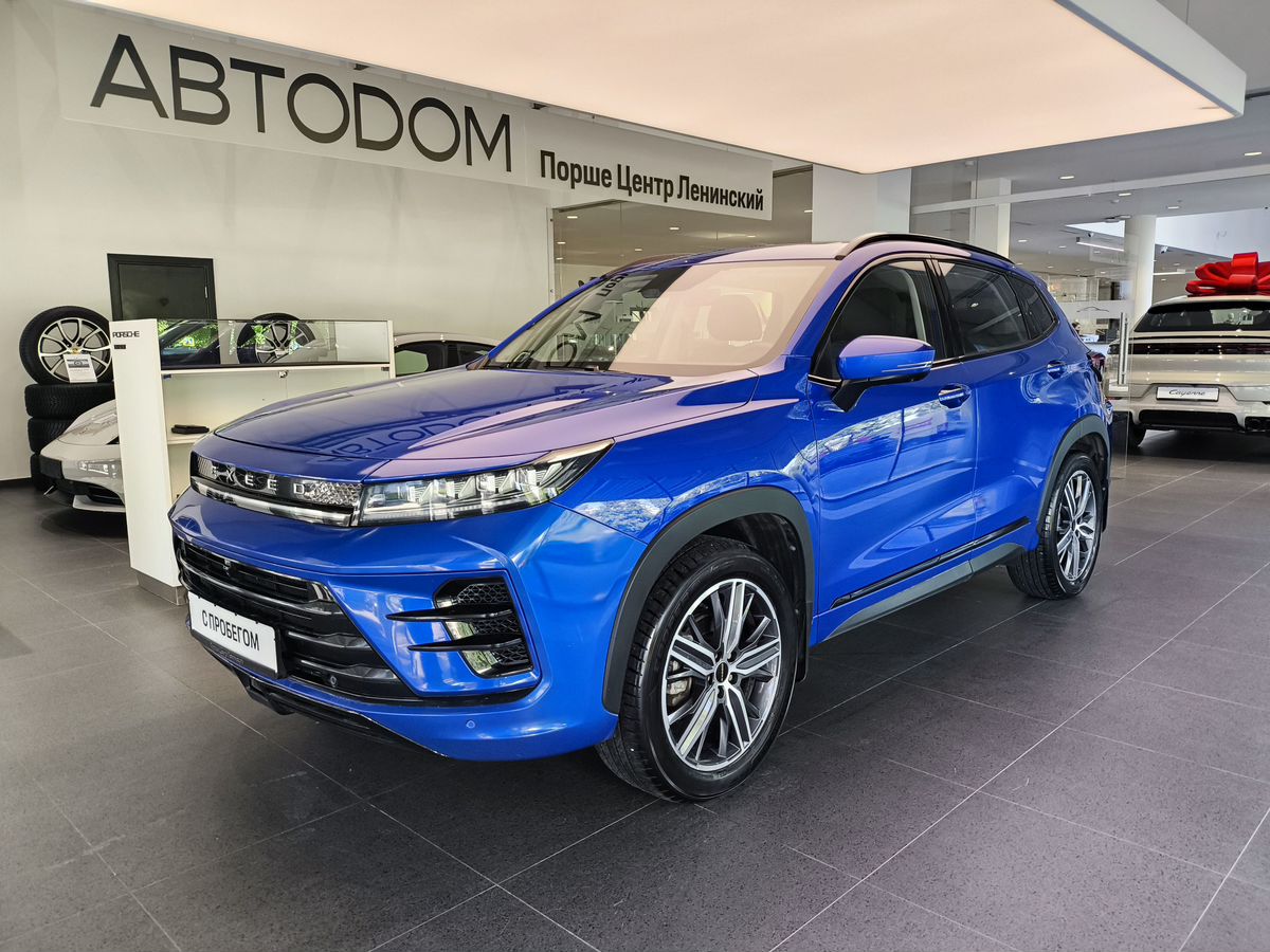 EXEED LX I [рестайлинг] 1.5 CVT (147 л.с.) Prestige Plus Синий 2023 с пробегом 47 944 км