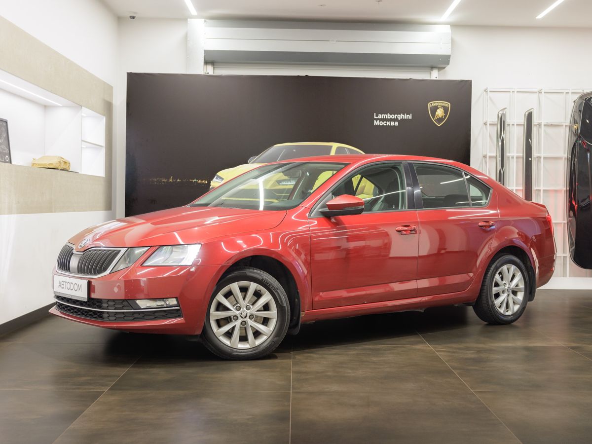 Skoda Octavia III (A7) [рестайлинг] 1.6 AT (110 л.с.) Active Красный 2017 с пробегом 145 588 км