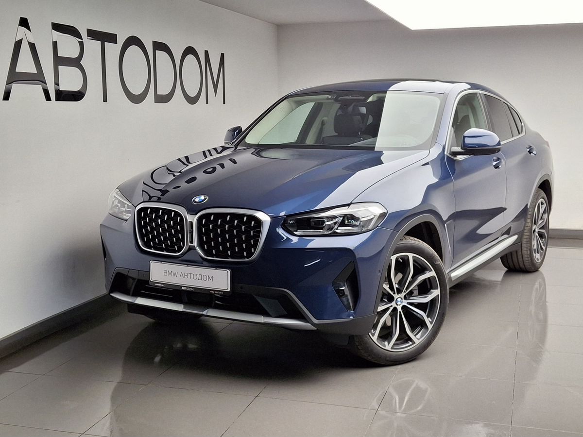 BMW X4 II (G02) [рестайлинг] 2.0 AT 4WD (184 л.с.) Base Синий 2025 