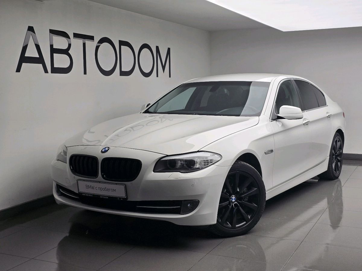 Автомобиль BMW 5 серии VI поколение (F07/F10/F11) 528 2.0 AT 4WD (245 л.с.) Base Белый 2012 с пробегом 148 459 км