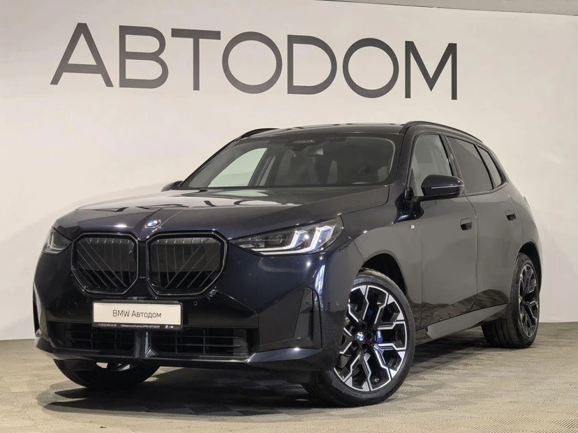 BMW X3 IV поколение (G45/G48) 2.0 AT 4WD (258 л.с.) Leading M Sport Чёрный 2025 с пробегом 19 871 км