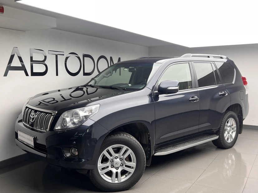 Автомобиль Toyota Land Cruiser Prado IV поколение (J150) 4.0 AT 4WD (282 л.с.) Престиж Серый 2012 с пробегом 103 020 км