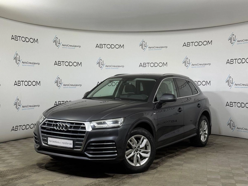 Автомобиль Audi Q5 II поколение (FY) 2.0 AMT 4WD (249 л.с.) Sport Серый 2020 с пробегом 154 262 км