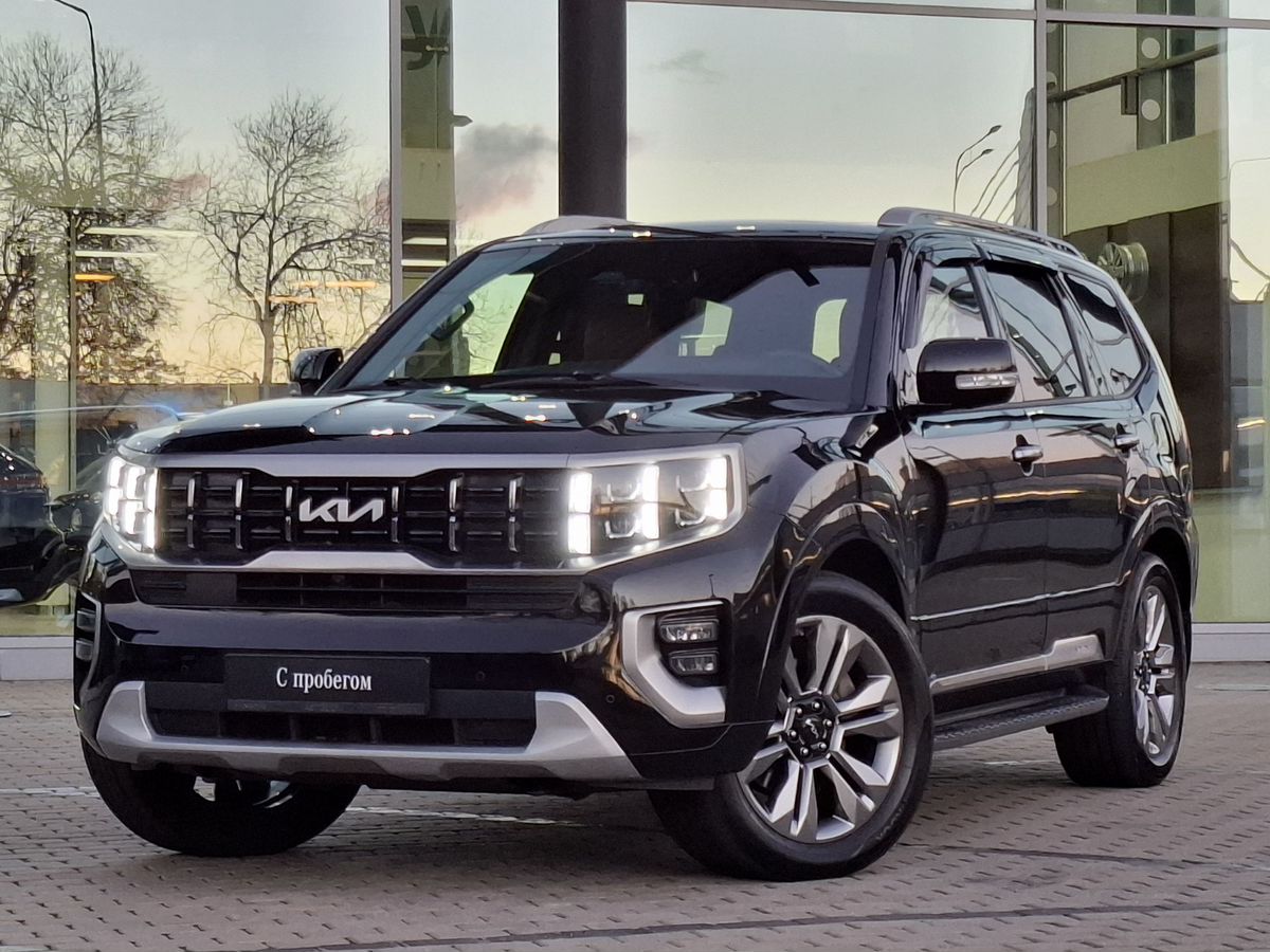 Kia Mohave I [2-й рестайлинг] 3.0d AT 4WD (249 л.с.) Premium+ Чёрный 2024 с пробегом 38 324 км