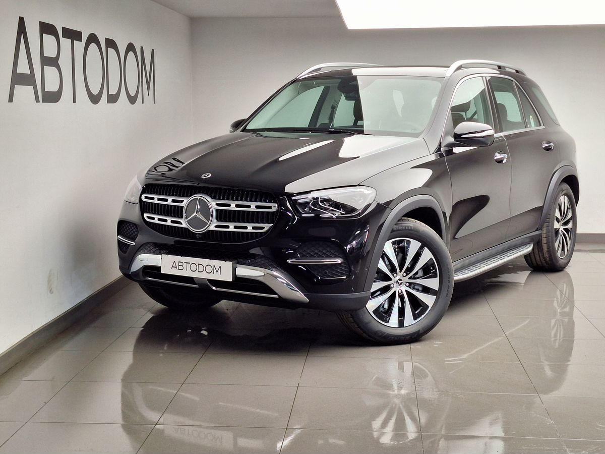 Автомобиль Mercedes-Benz GLE II (V167) [рестайлинг] 2.0 AT 4Matic (258 л.с.) Base Чёрный 2025 