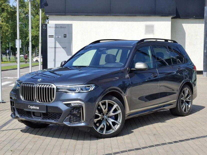 BMW X7 I поколение (G07) 3.0d AT 4WD (400 л.с.) Base Чёрный 2019 с пробегом 101 000 км