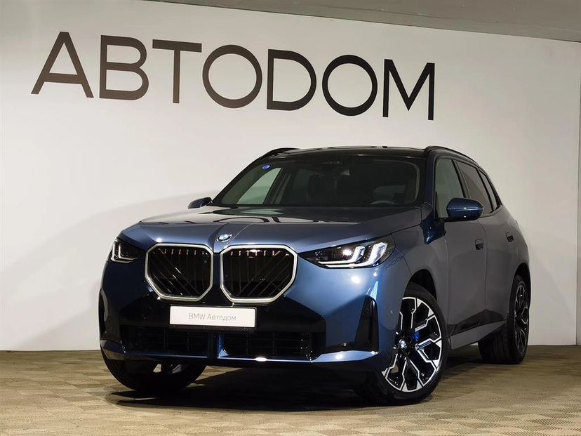 Автомобиль BMW X3 IV поколение (G45) 2.0 AT 4WD (258 л.с.) Base Синий 2025