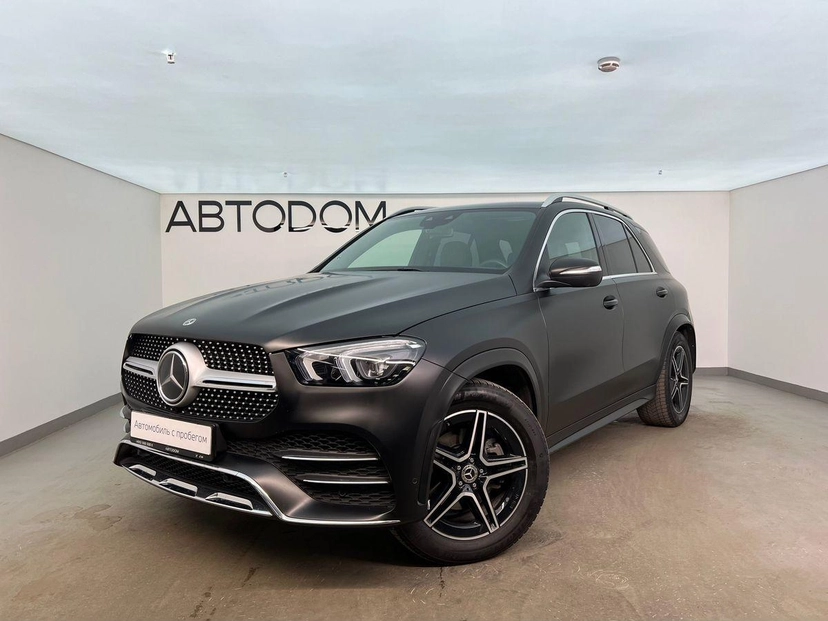 Автомобиль Mercedes-Benz GLE II поколение (V167) 400 2.9d AT 4Matic (330 л.с.) Sport Чёрный 2022 с пробегом 46 100 км