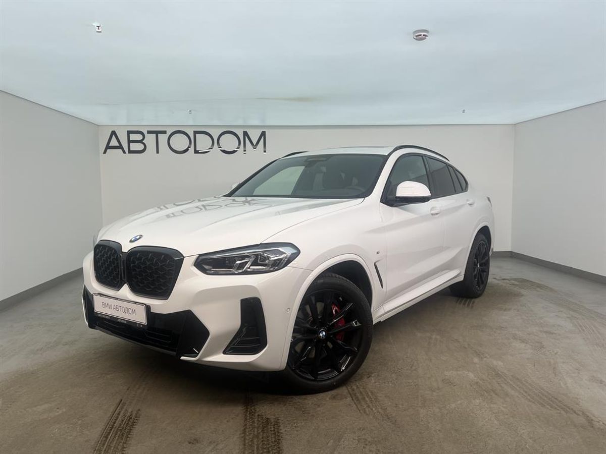 Автомобиль BMW X4 II (G02) [рестайлинг] 2.0 AT 4WD (184 л.с.) M Sport Pure Белый 2025 с пробегом 7 108 км