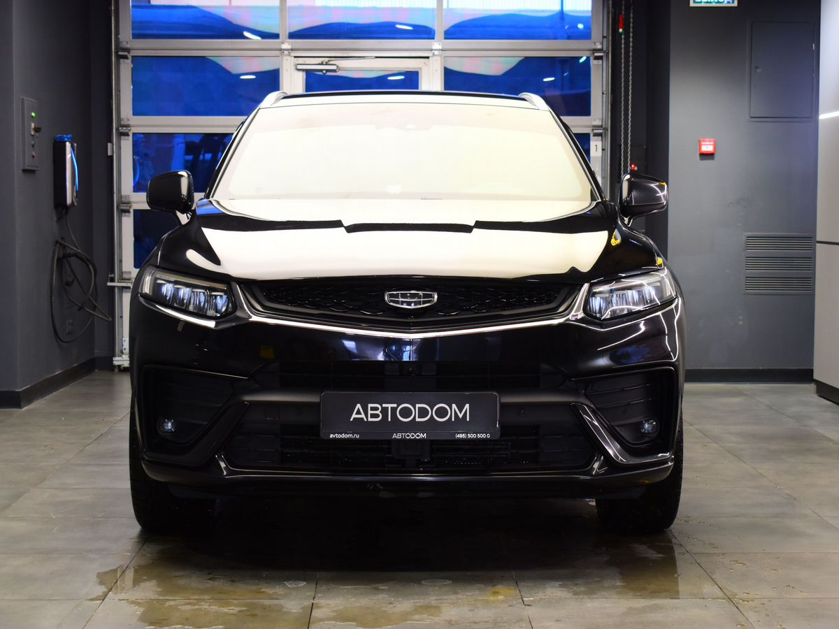 Автомобиль Geely Tugella I [рестайлинг] 2.0 AT 4WD (238 л.с.) Flagship Чёрный 2023 с пробегом 110 393 км