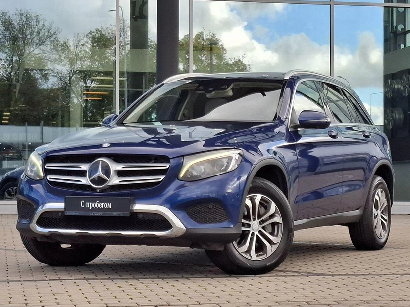 Mercedes-Benz GLC I поколение (X253) 250 2.1d AT 4Matic (204 л.с.) Особая серия Синий 2016 с пробегом 97 209 км