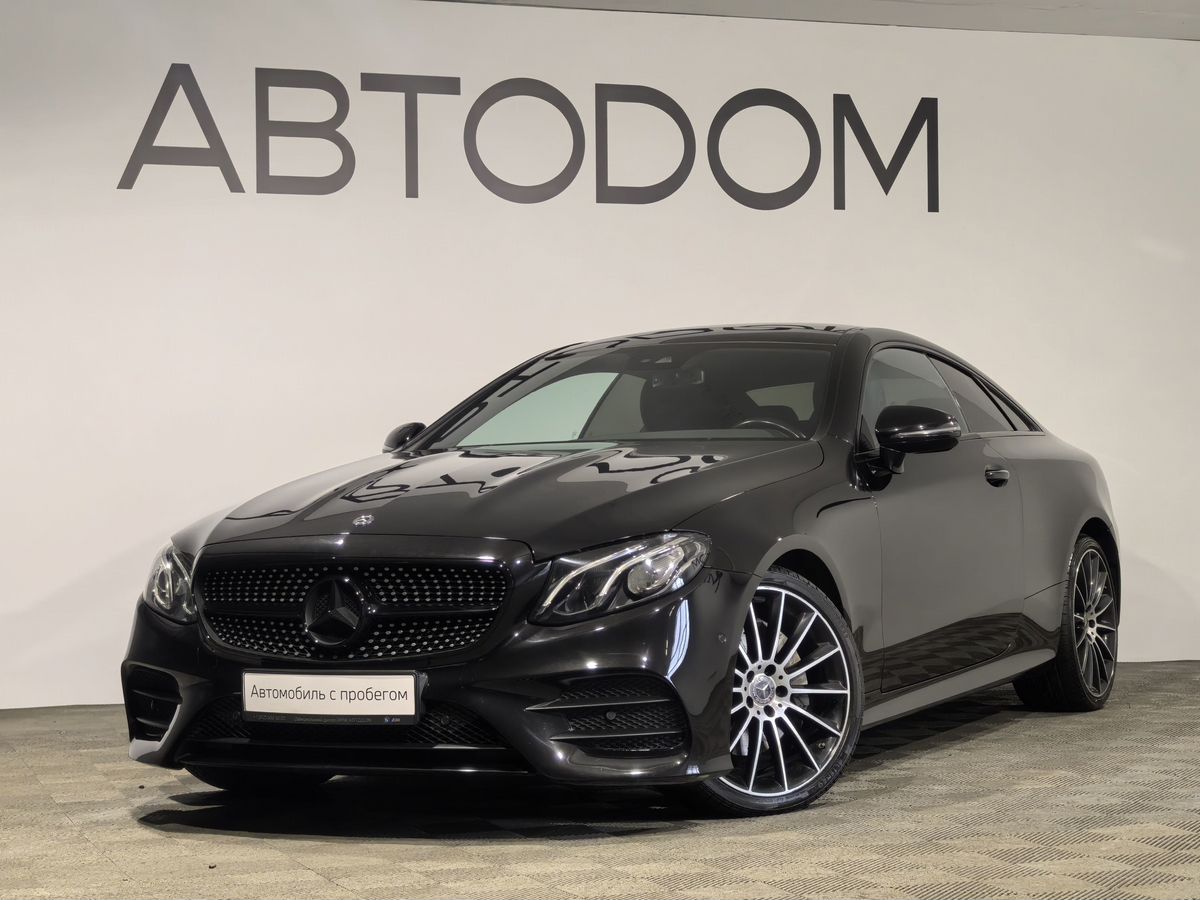 Mercedes-Benz E-Класс V поколение (W213/S213/C238) 200 2.0 AT 4Matic (197 л.с.) Sport Чёрный 2019 с пробегом 115 143 км