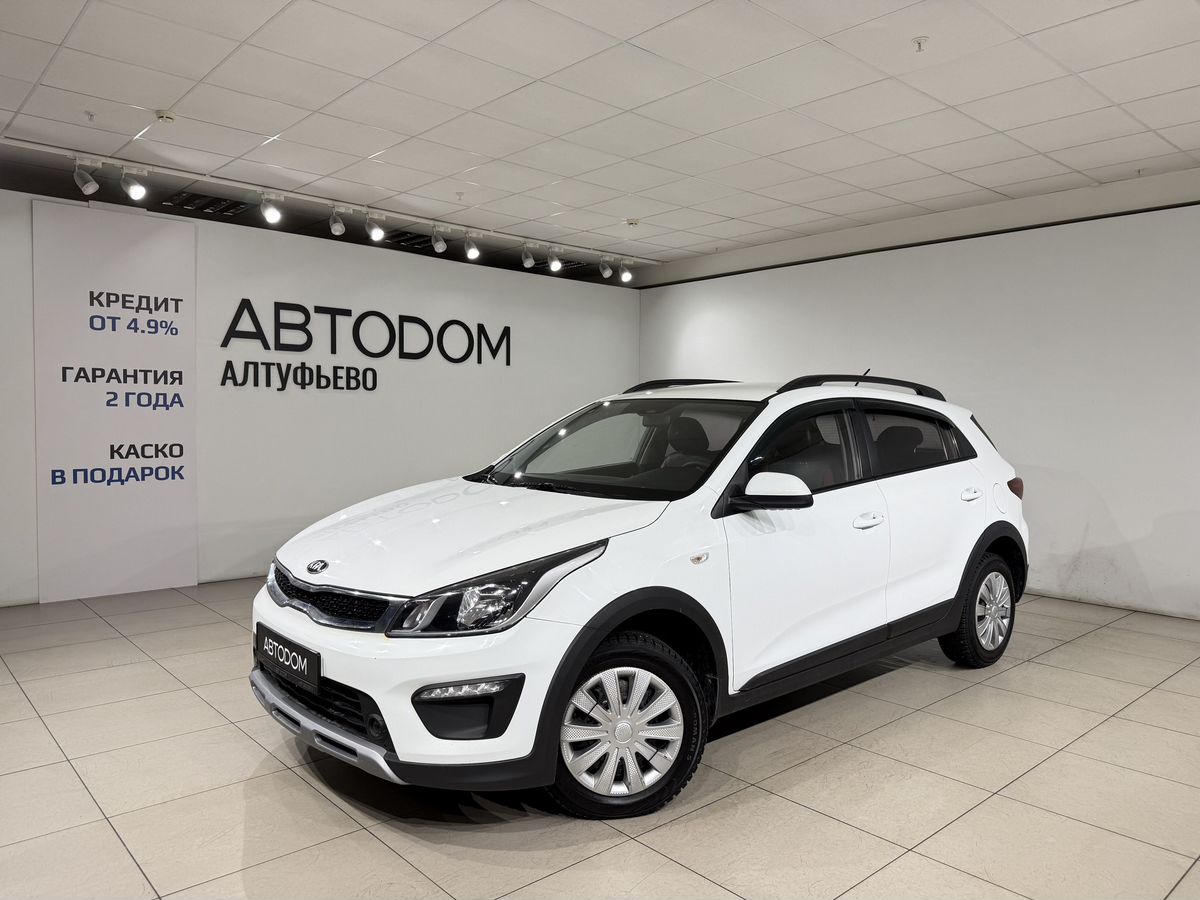 Автомобиль Kia Rio IV поколение 1.6 AT (123 л.с.) Luxe RED Line Белый 2019 с пробегом 130 195 км