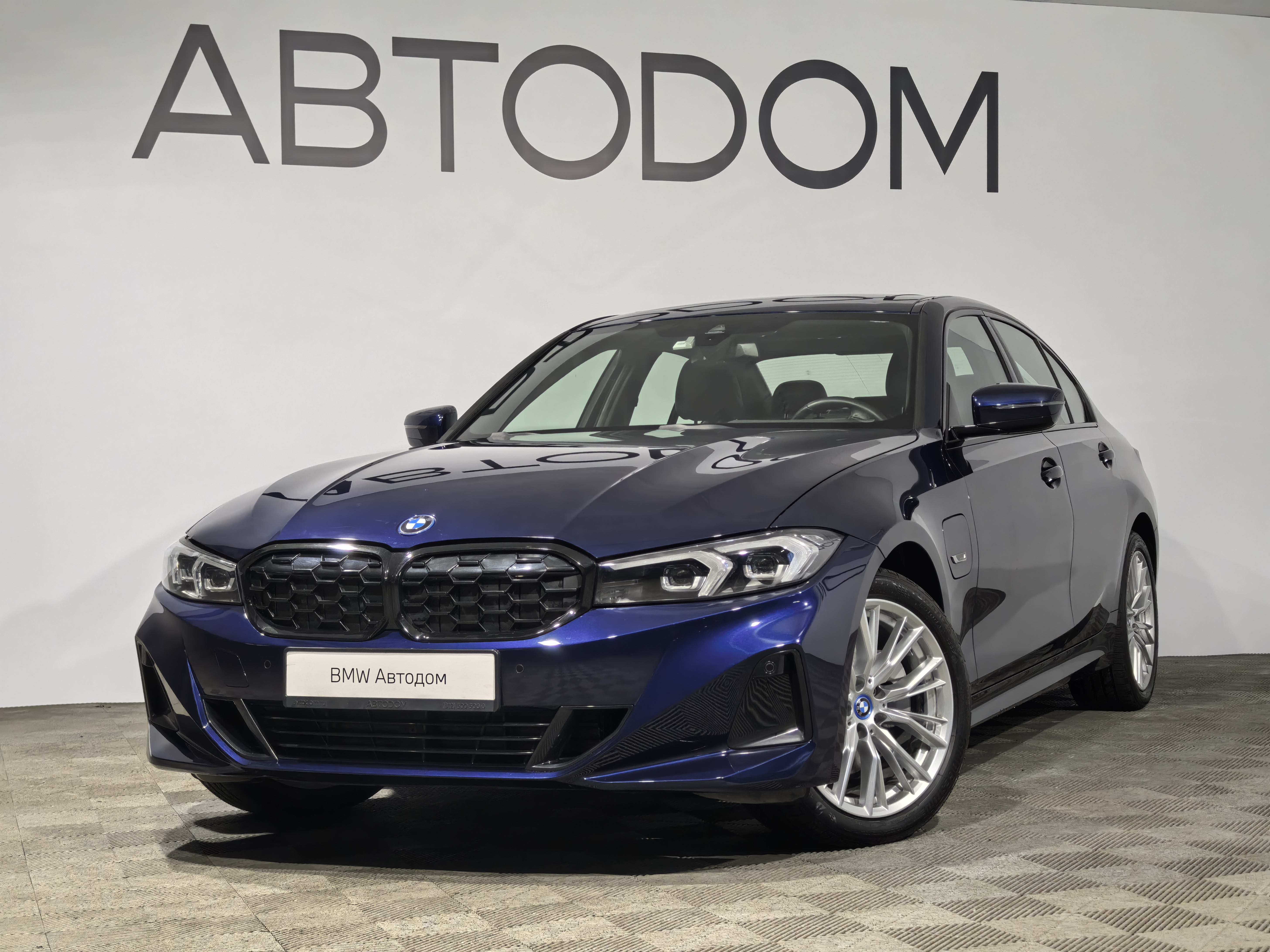 Автомобиль BMW 3 серии VII (G20/G21/G28) [рестайлинг] 2.0hyb AT 4WD (292 л.с.) Base Синий 2022 с пробегом 20 000 км