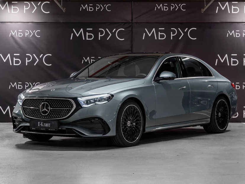 Автомобиль Mercedes-Benz E-Класс VI поколение (W214/S214) 2.0 AT 4Matic (258 л.с.) AMG Line Зелёный 2025