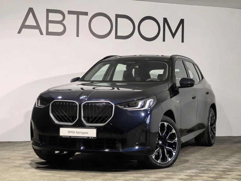 Автомобиль BMW X3 IV поколение (G45/G48) 2.0 AT 4WD (258 л.с.) Premium M Sport Чёрный 2025