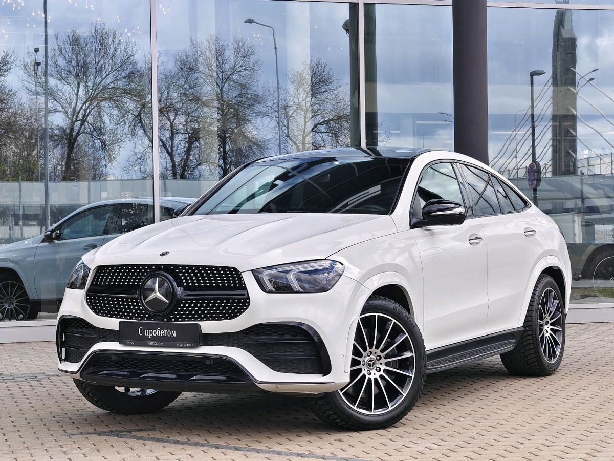 Автомобиль Mercedes-Benz GLE coupe II поколение (C167) 400 2.9d AT 4Matic (330 л.с.) Base Белый 2020 с пробегом 154 266 км