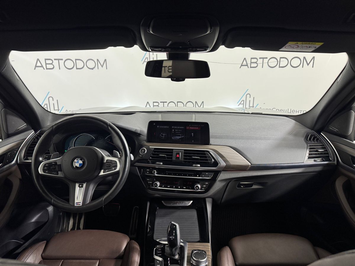Автомобиль BMW X3 III поколение (G01) 3.0d AT 4WD (249 л.с.) M Sport Чёрный 2019 с пробегом 103 724 км