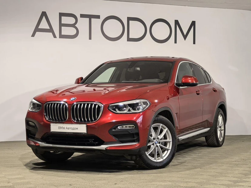 Автомобиль BMW X4 II поколение (G02) 2.0d AT 4WD (190 л.с.) xLine Красный 2019 с пробегом 81 607 км