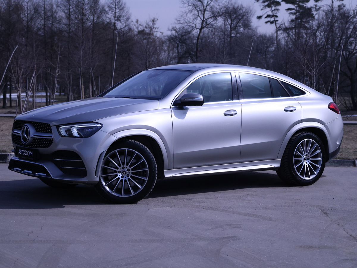 Автомобиль Mercedes-Benz GLE coupe II поколение (C167) 350 2.9d AT 4Matic (249 л.с.) Base Серый 2021 с пробегом 183 000 км