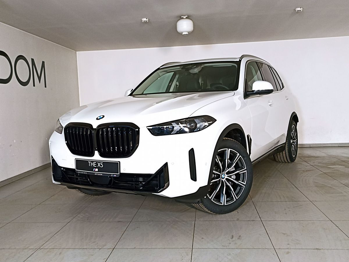 Автомобиль BMW X5 IV (G05) [рестайлинг] 3.0d AT 4WD (286 л.с.) Base Белый 2023 с пробегом 59 000 км