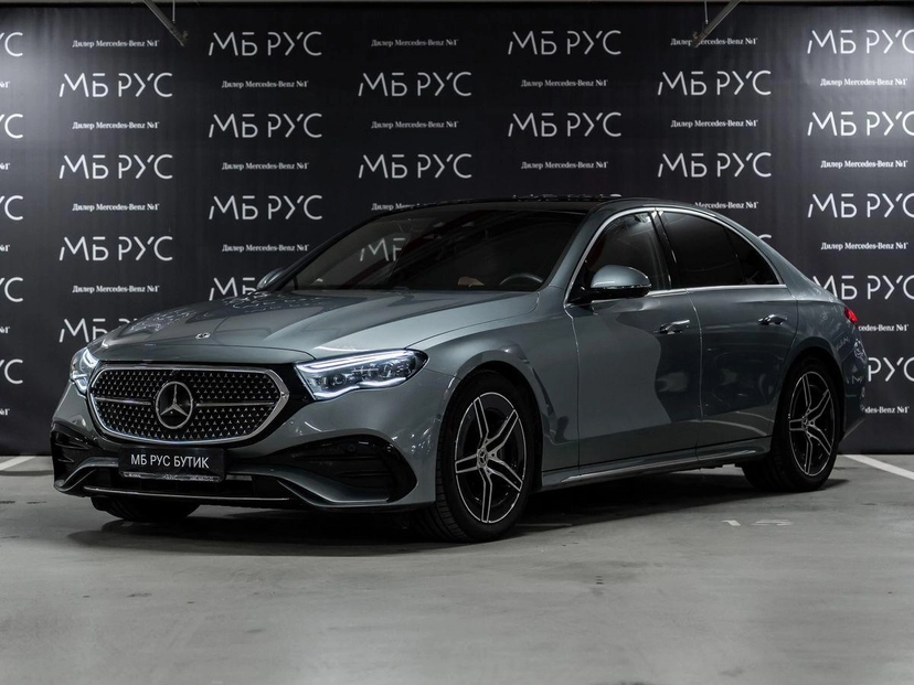 Автомобиль Mercedes-Benz E-Класс VI поколение (W214/S214) 2.0 AT 4Matic (258 л.с.) AMG Line Зелёный 2024 с пробегом 21 000 км