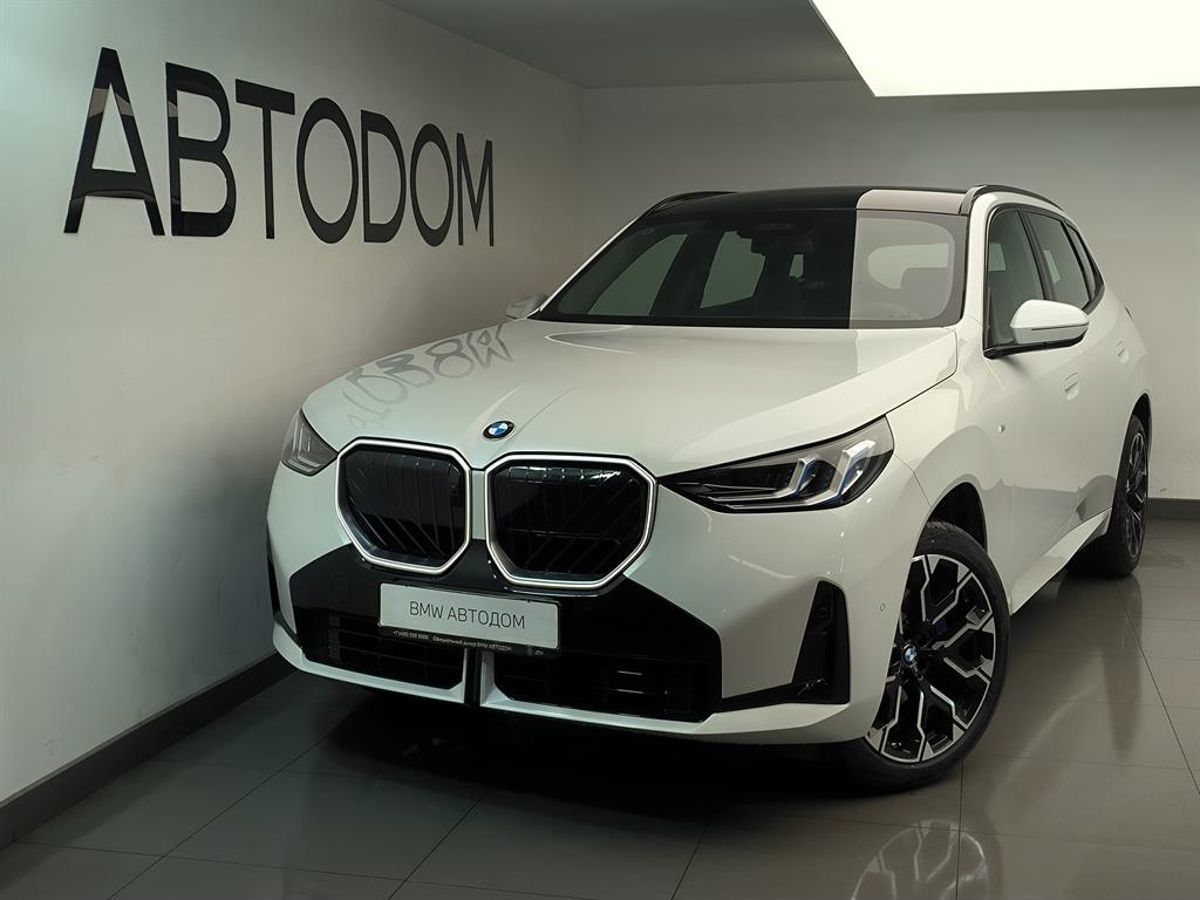 BMW X3 IV поколение (G45/G48) 2.0 AT 4WD (258 л.с.) Premium M Sport Белый 2025 