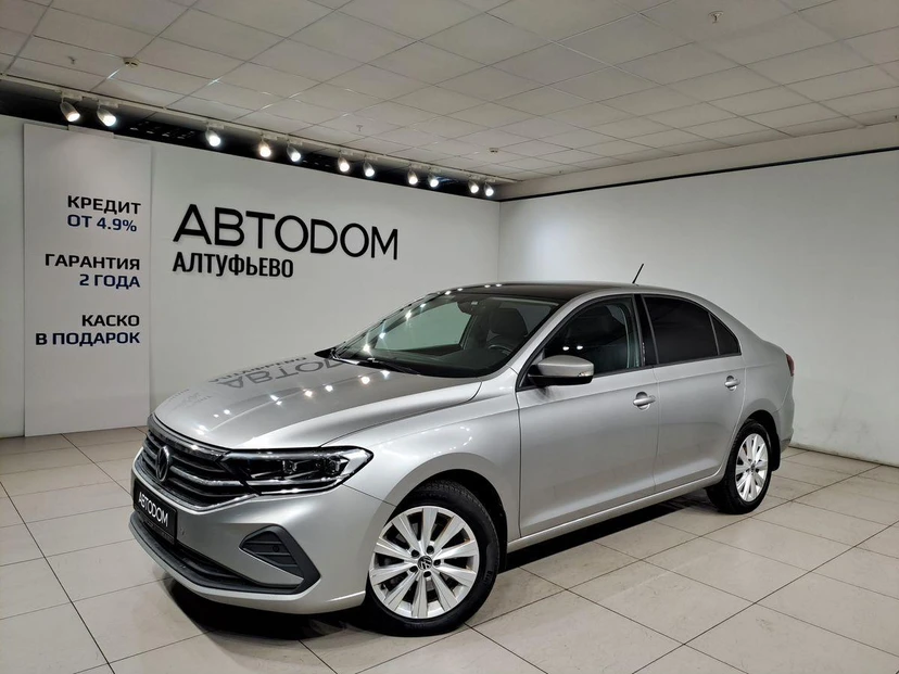 Volkswagen Polo VI поколение 1.6 AT (110 л.с.) Exclusive Серый 2021 с пробегом 124 078 км