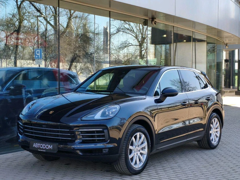 Автомобиль Porsche Cayenne III поколение S 2.9 AT 4WD (440 л.с.) Cayenne S Синий 2019 с пробегом 115 220 км