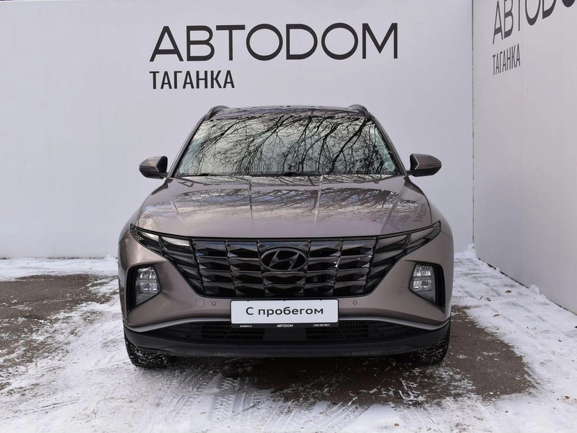 Автомобиль Hyundai Tucson IV поколение 2.0d AT 4WD (186 л.с.) Lifestyle + Smart Sense Серый 2021 с пробегом 126 000 км