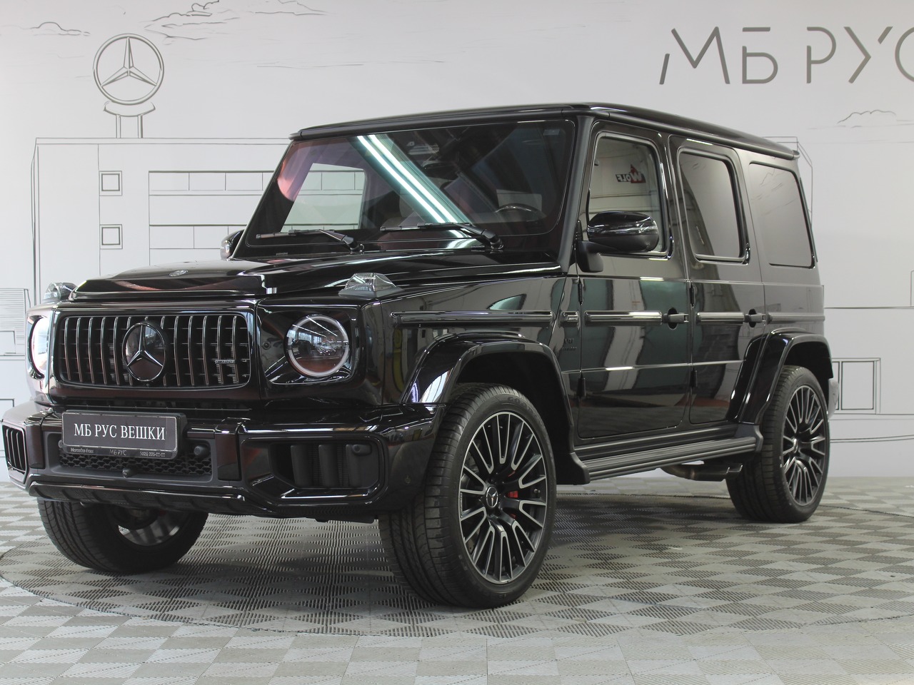 Mercedes-Benz G-Класс AMG II (W463) [рестайлинг] G 63 4.0 AT 4Matic (585 л.с.) AMG G 63 Чёрный 2026 