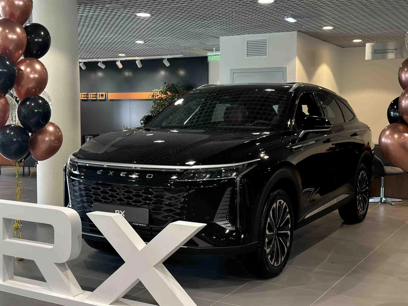 Автомобиль EXEED RX I поколение 2.0 AMT 4WD (249 л.с.) Platinum Чёрный 2023