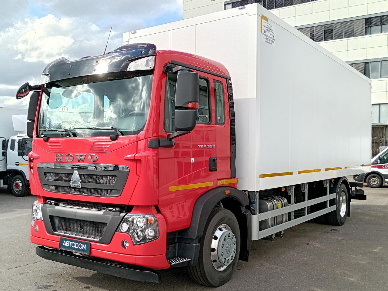 HOWO T5G ZZ11 I поколение 6.9d AMT 4x2 (280 л.с.) Base Красный 2024 