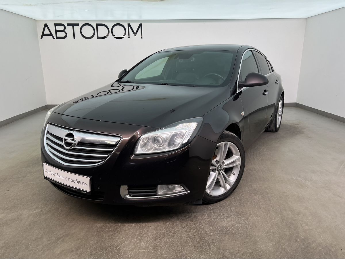 Opel Insignia I поколение 2.0 AT (220 л.с.) Cosmo Коричневый 2013 с пробегом 247 657 км