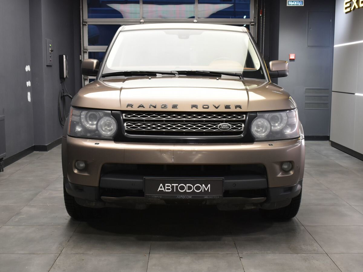 Автомобиль Land Rover Range Rover Sport I [рестайлинг] 3.0d AT 4WD (245 л.с.) HSE Коричневый 2012 с пробегом 247 059 км