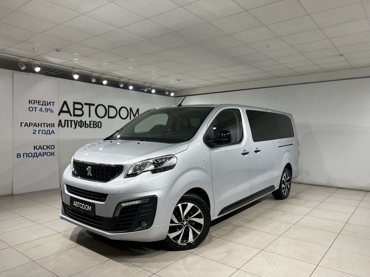 Peugeot Traveller I поколение 2.0d AT LWB (7 мест) (150 л.с.) Business VIP Серебристый 2021 с пробегом 123 549 км