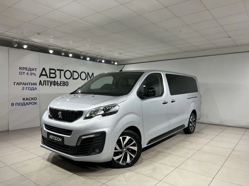 Peugeot Traveller I поколение 2.0d AT LWB (7 мест) (150 л.с.) Business VIP Серебристый 2021 с пробегом 123 549 км