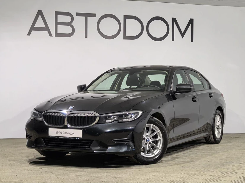 Автомобиль BMW 3 серии VII поколение (G20/G21/G28) 318 2.0d AT (150 л.с.) Base Чёрный 2021 с пробегом 117 580 км