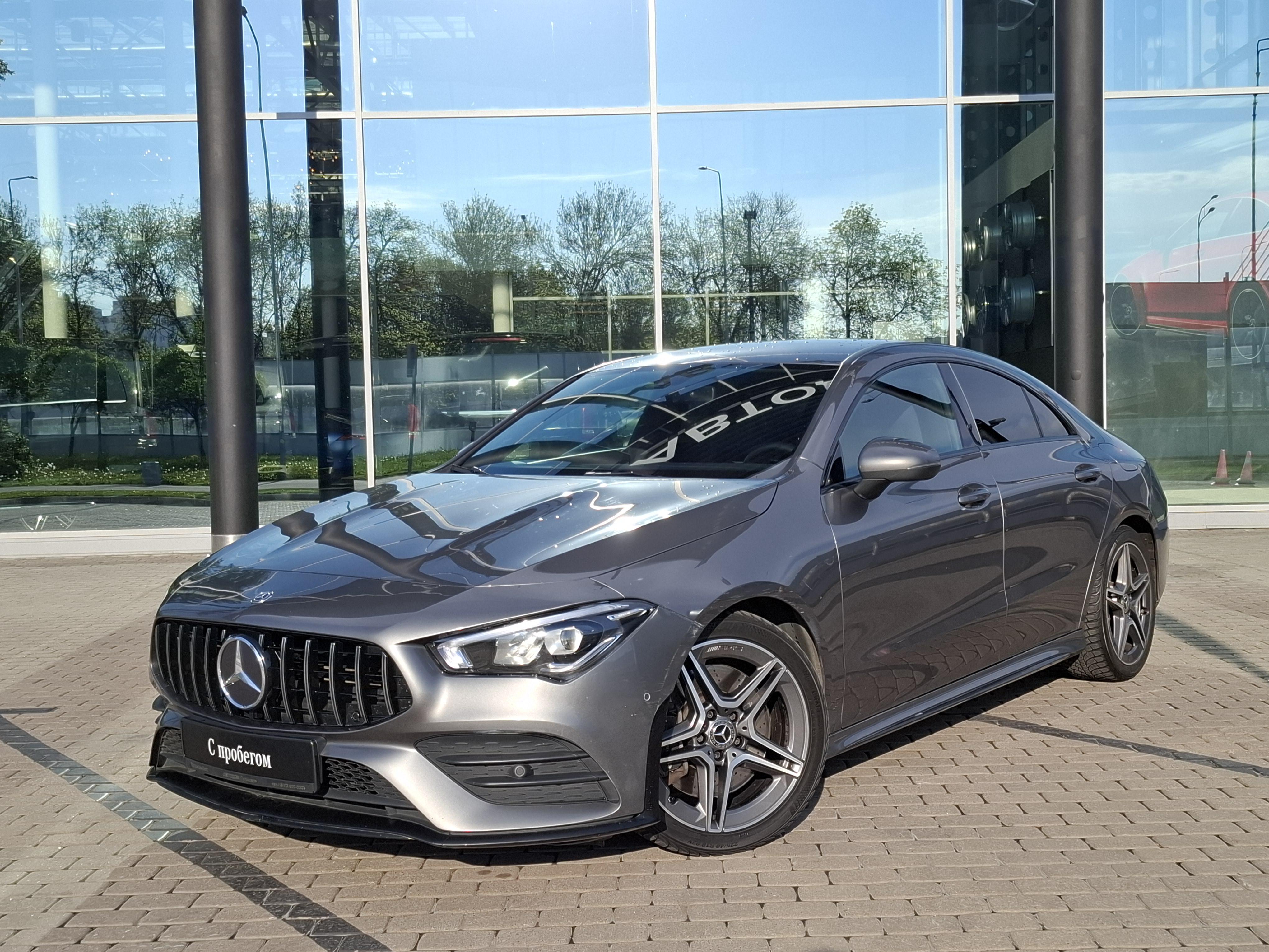 Автомобиль Mercedes-Benz CLA II поколение (C118/X118) 250 2.0 AMT 4Matic (224 л.с.) Sport Серый 2019 с пробегом 100 367 км