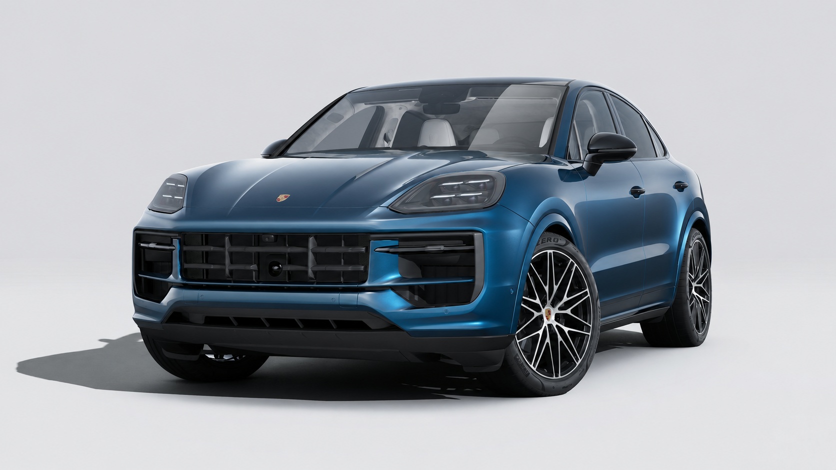 Porsche Cayenne III [рестайлинг] 3.0 AT 4WD (353 л.с.) Black Edition Синий 2026 