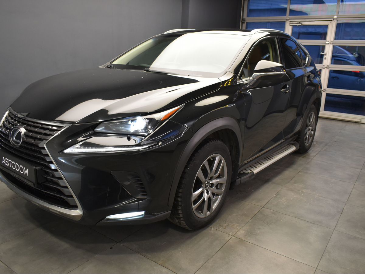 Lexus NX I [рестайлинг] 2.0 AT 4WD (238 л.с.) Exclusive 2 Чёрный 2018 с пробегом 144 785 км
