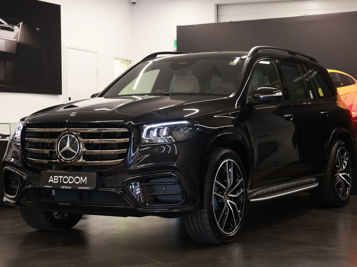 Mercedes-Benz GLS II (X167) [рестайлинг] 580 4.0 AT 4Matic (517 л.с.) Base Чёрный 2025 с пробегом 41 км