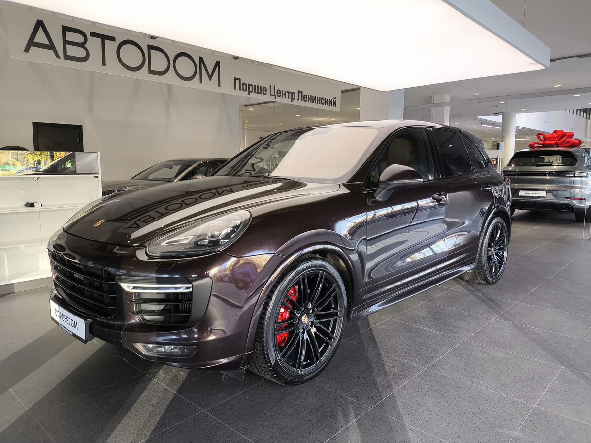 Porsche Cayenne II (958) [рестайлинг] GTS 3.6 AT 4WD (440 л.с.) GTS Чёрный 2015 с пробегом 202 610 км