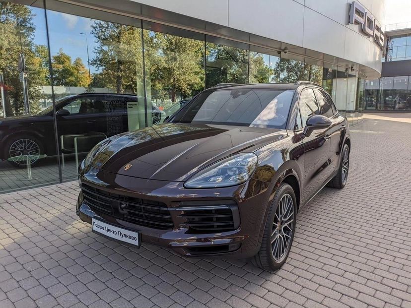 Автомобиль Porsche Cayenne III поколение S 2.9 AT 4WD (440 л.с.) Cayenne S Коричневый 2018 с пробегом 146 505 км