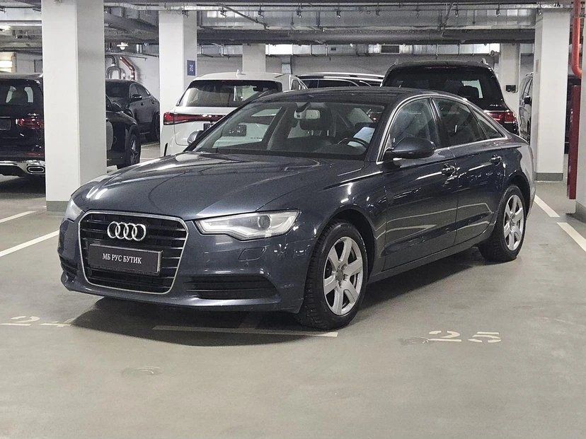 Audi A6 IV поколение (C7) 2.0 CVT (180 л.с.) Base Синий 2012 с пробегом 353 150 км