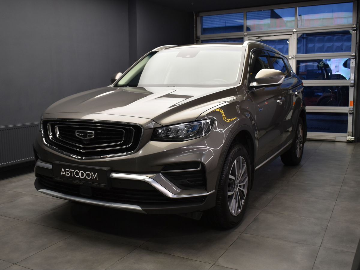 Geely Atlas Pro I поколение 1.5 AMT 4WD (177 л.с.) Flagship Серый 2022 с пробегом 70 404 км