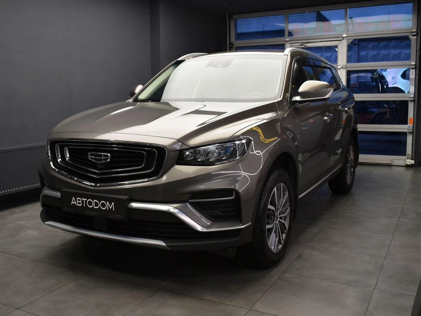 Geely Atlas Pro I поколение 1.5 AMT 4WD (177 л.с.) Flagship Серый 2022 с пробегом 70 404 км